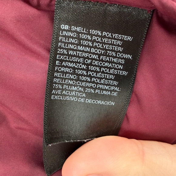 The North Face Women's Alpz Down Jacket burgundy - Picture 5 of 5